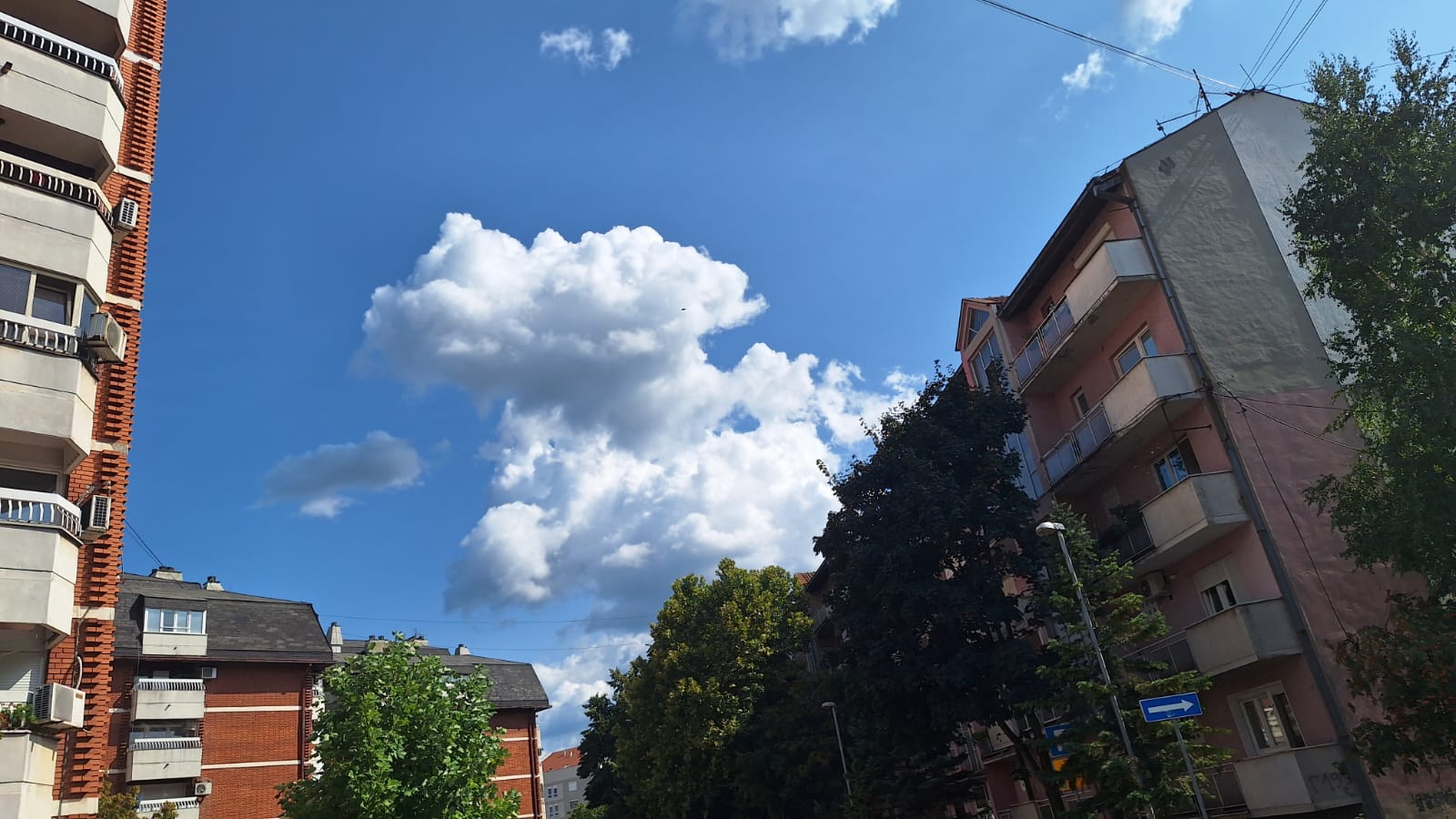Pozarevac Oblak Oblacno Leto Vreme