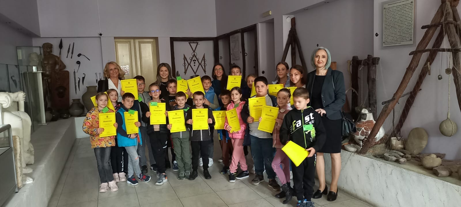 Narodni muzej Požarevac organizovao je edukaciju pod nazivom „Putovanje kroz vreme”