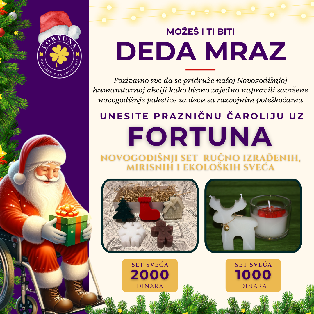 Udruženje za pomoć osobama sa invaliditetom „Fortuna“ iz Požarevca pokrenulo je projekat...
