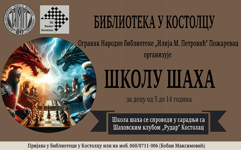 Постер Школа шаха 1