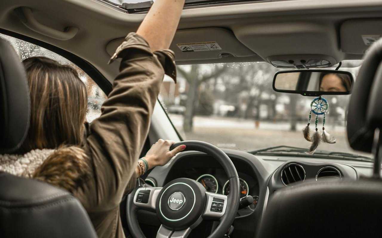 Devojka Auto Putovanje