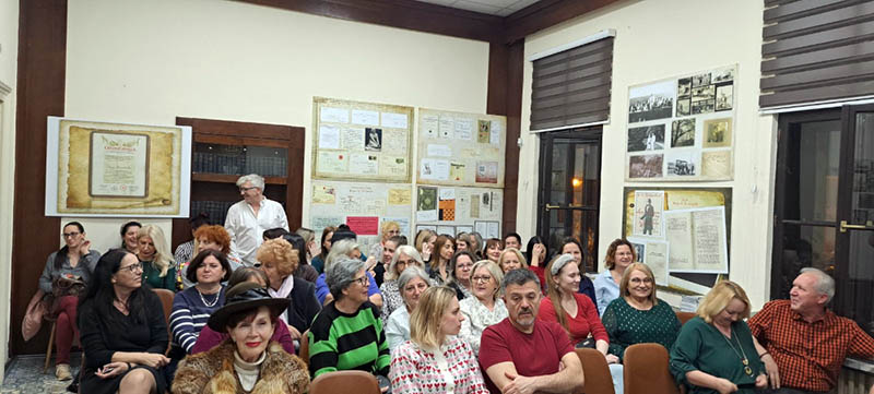 Monodrama „Prekobrojna” izvedena u Svečanoj sali Narodne biblioteke „Ilija M. Petrović” Požarevac