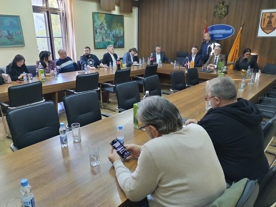 Ministar informisanja Dejan Ristić u radnoj poseti u Požarevcu
