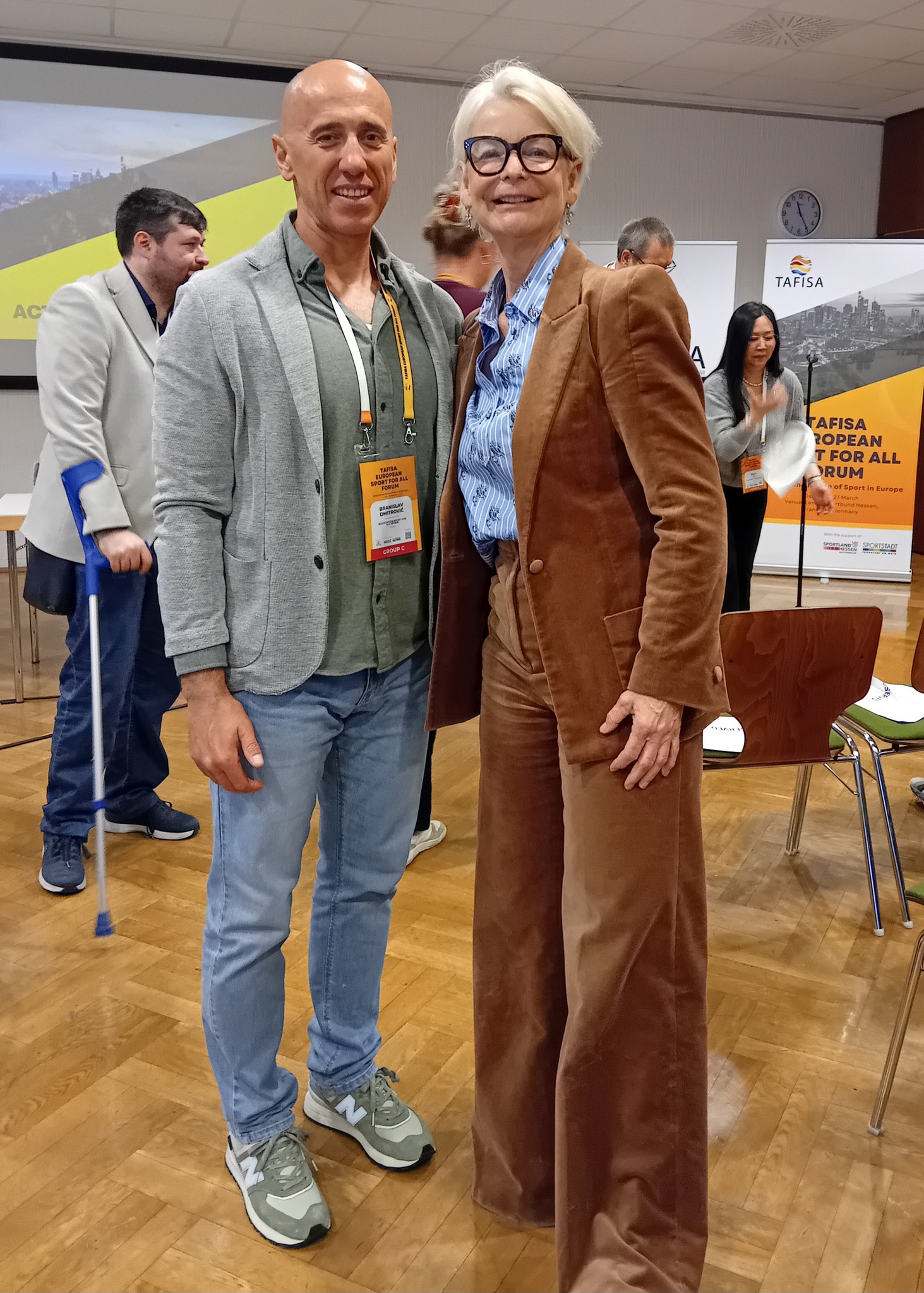 Olimpijska šampionka, ann kathrin linsenhoff, funkcioner nemačke države hessen