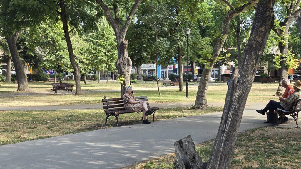 Park penzioneri leto