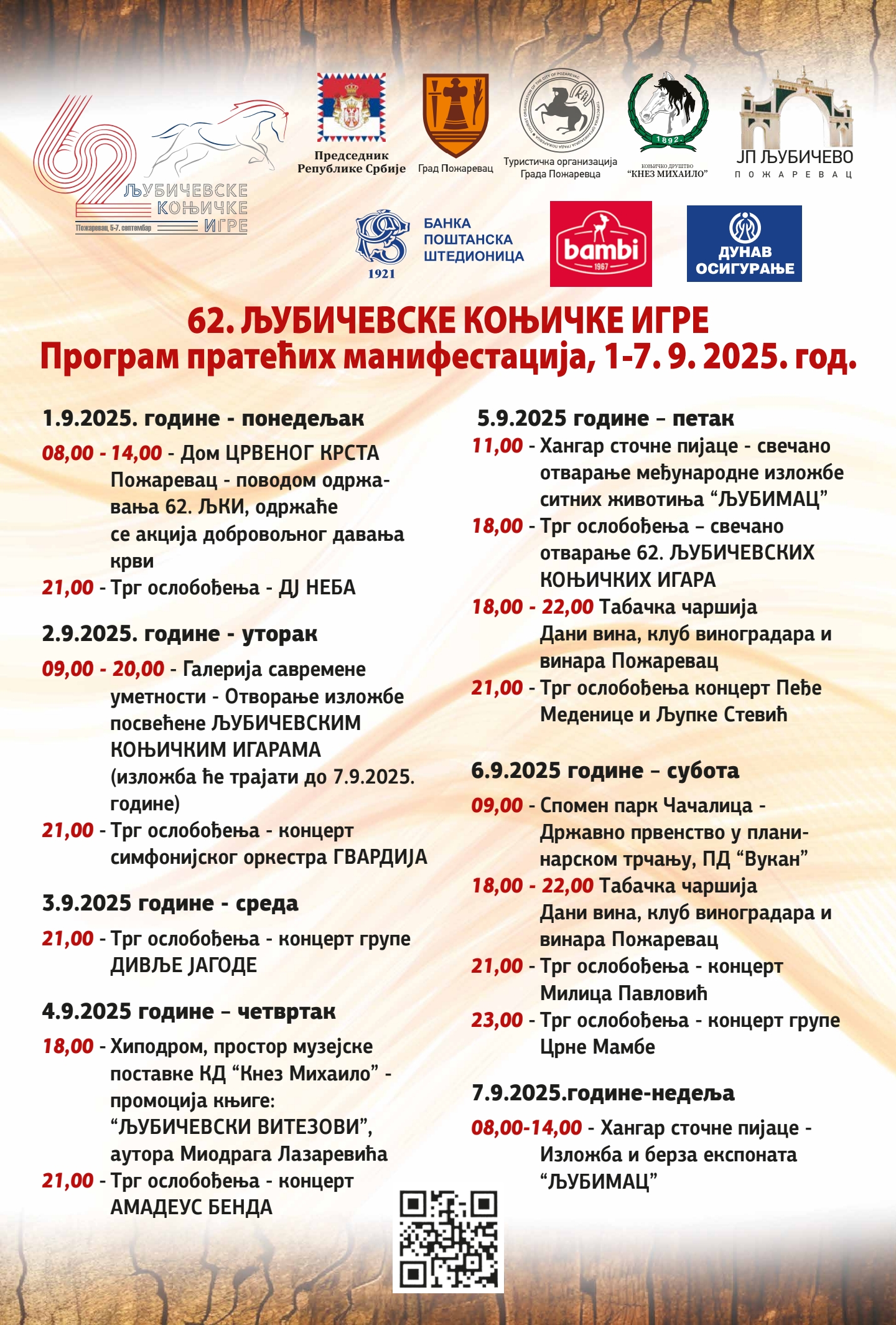 Prateće manifestacije