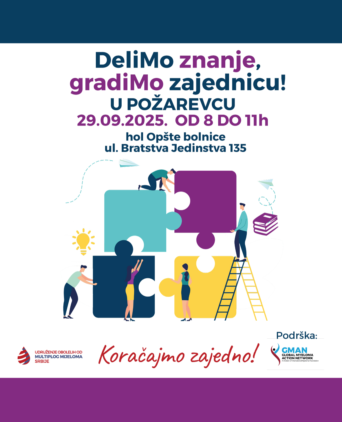 Delimo znanje, gradimo zajednicu ig 29.9