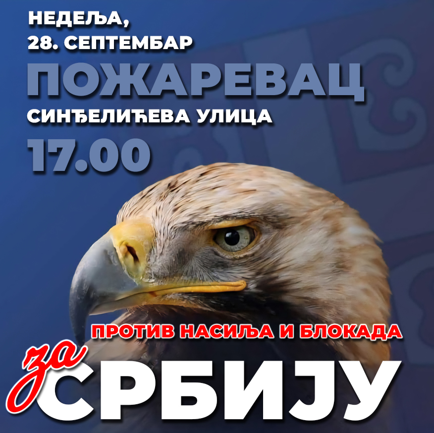 Plakat protiv nasilja orao 27.9