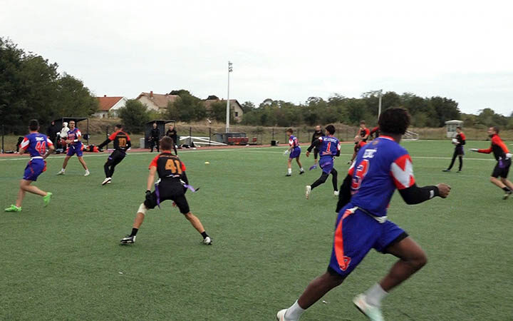 Ragbi lopta fleg fudbal 03