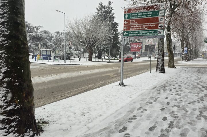 Pozarevac vreme sneg zima