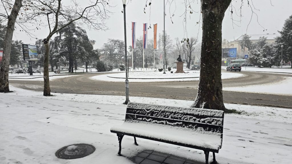 Pozarevac vreme sneg zima