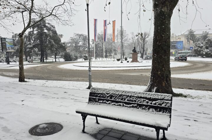 Pozarevac vreme sneg zima