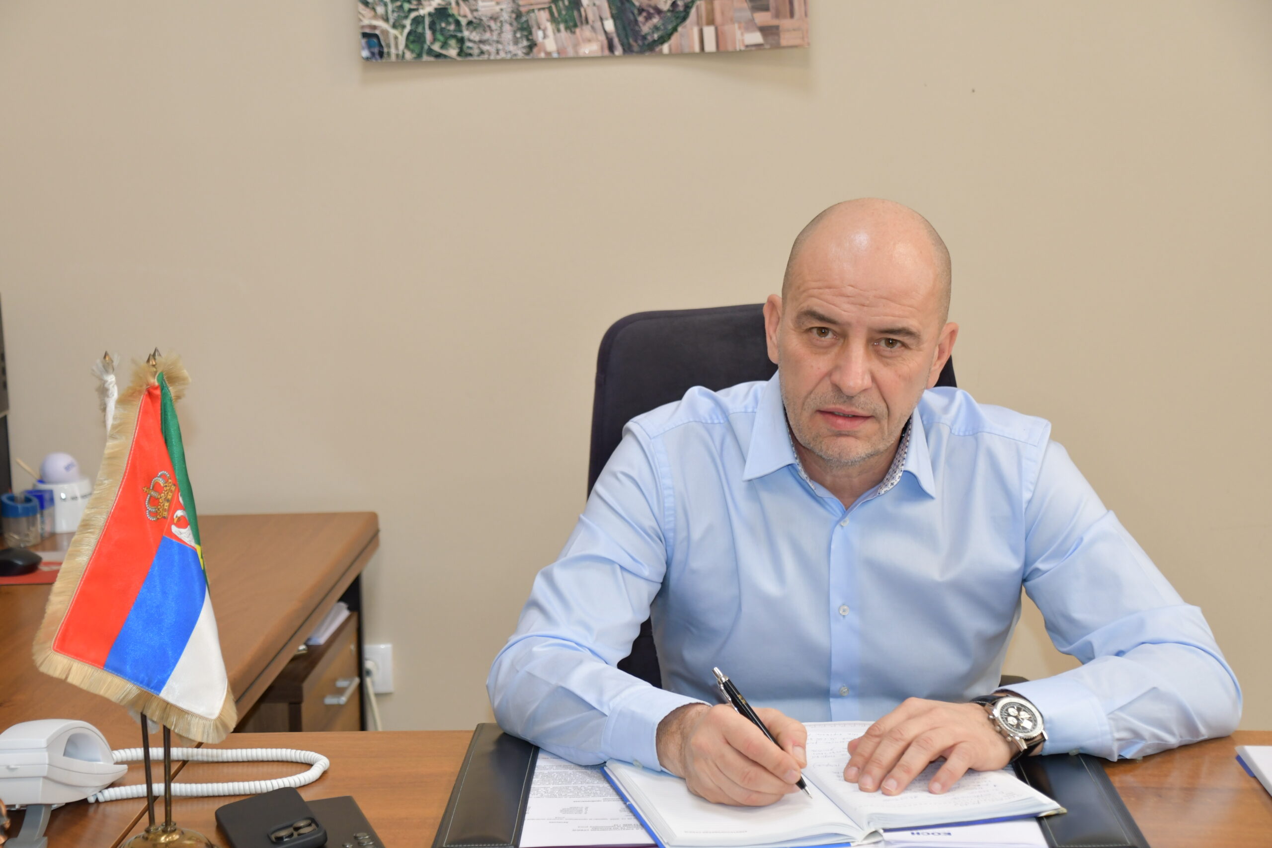 Директор за производњу угља Момчило Милић