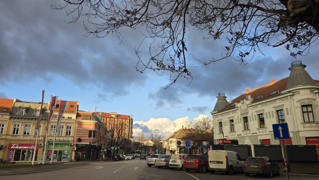 Pozarevac nebo oblak vreme zima