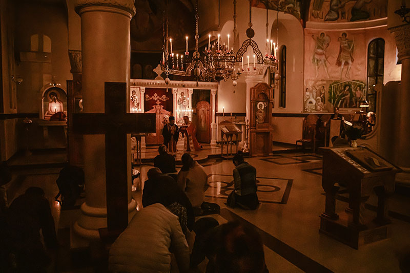 Crkva pocetak posta foto e.š