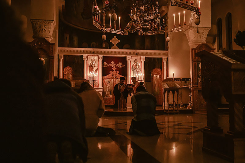 Crkva pocetak posta foto e.š