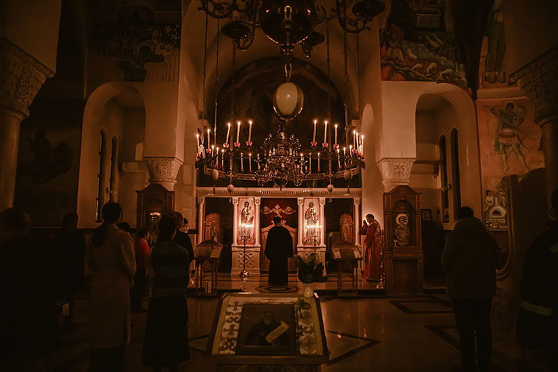 Crkva pocetak posta foto e.š