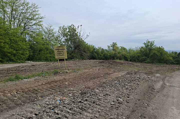 Radovi na proširenju puta u Požarevcu, radovi u toku, građevinska zona.