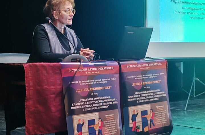 Dr Jasmina Živković, arhivski savetnik
