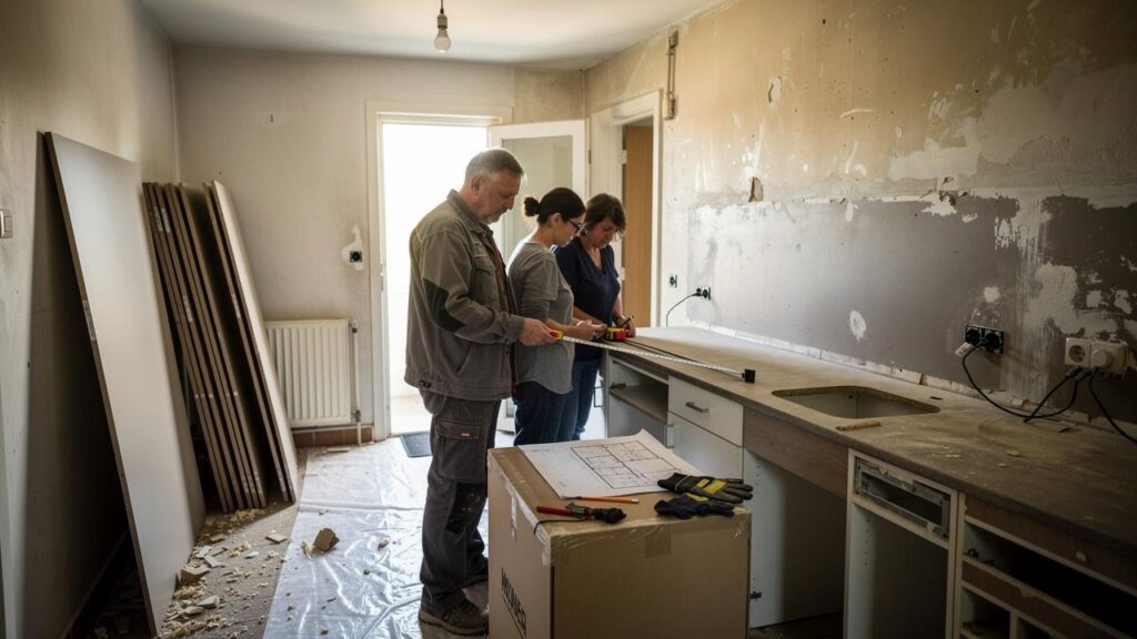 Osobe radna ploca kuhinja