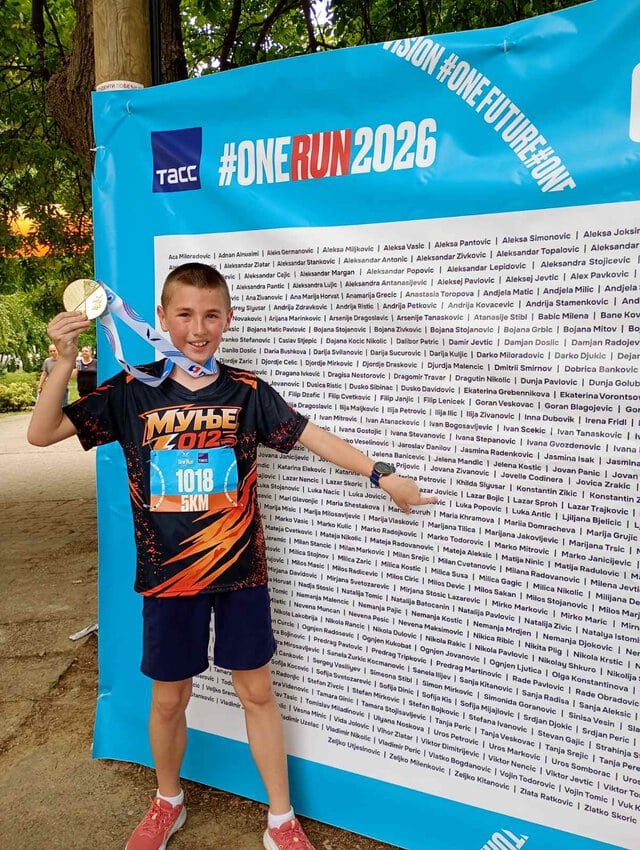 Sjajni rezultati AK „Munje“ na međunarodnom trkačkom događaju „ONE RUN“