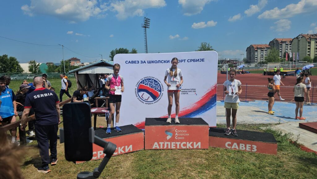 Još jedan uspeh mlade atletičarke Tare Jaćimović