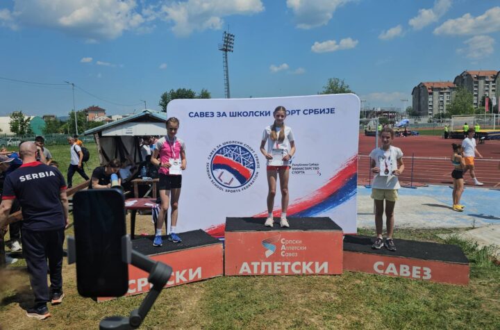 Još jedan uspeh mlade atletičarke Tare Jaćimović