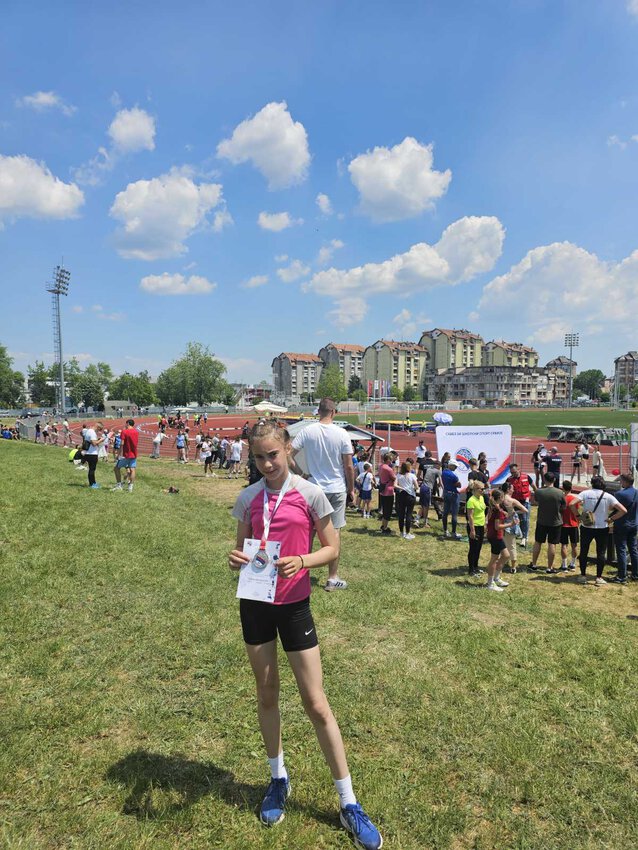 Još jedan uspeh mlade atletičarke Tare Jaćimović