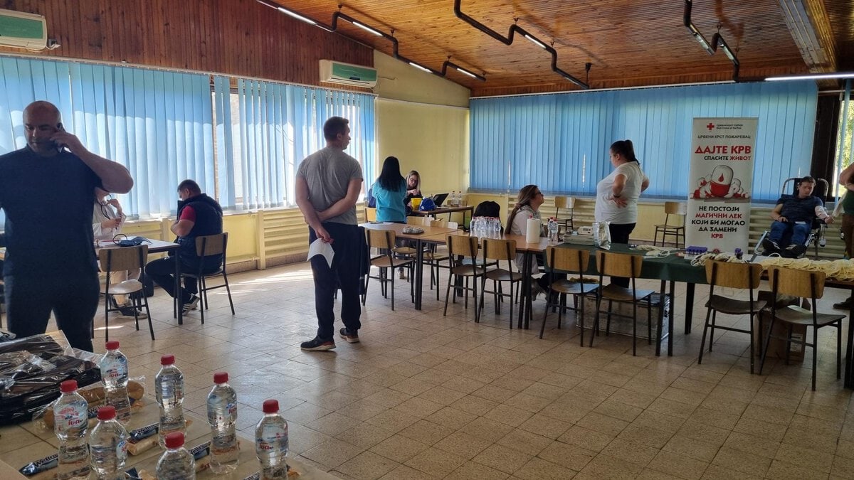 Uspešna akcija dobrovoljnog davanja krvi u P.D. „PRIM“ Kostolac