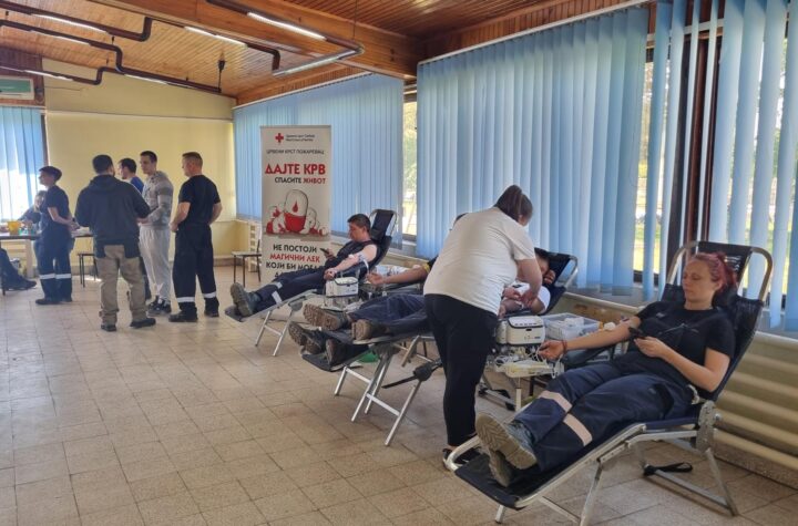 Uspešna akcija dobrovoljnog davanja krvi u P.D. „PRIM“ Kostolac