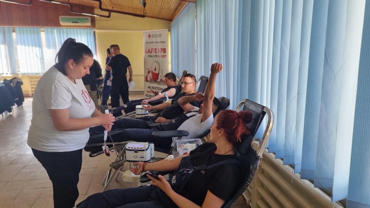Uspešna akcija dobrovoljnog davanja krvi u P.D. „PRIM“ Kostolac