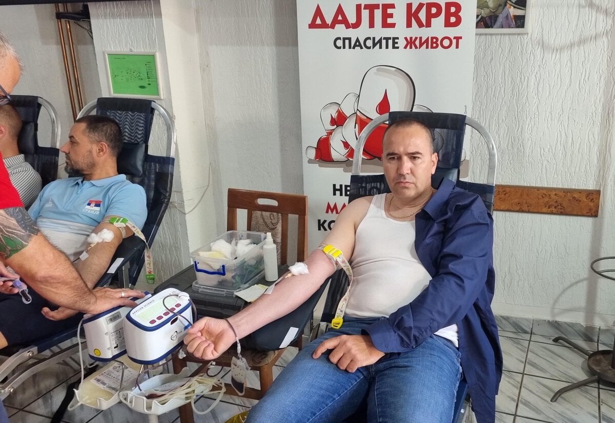 Prikupljeno 28 jedinica krvi, policajci podržali humanu misiju