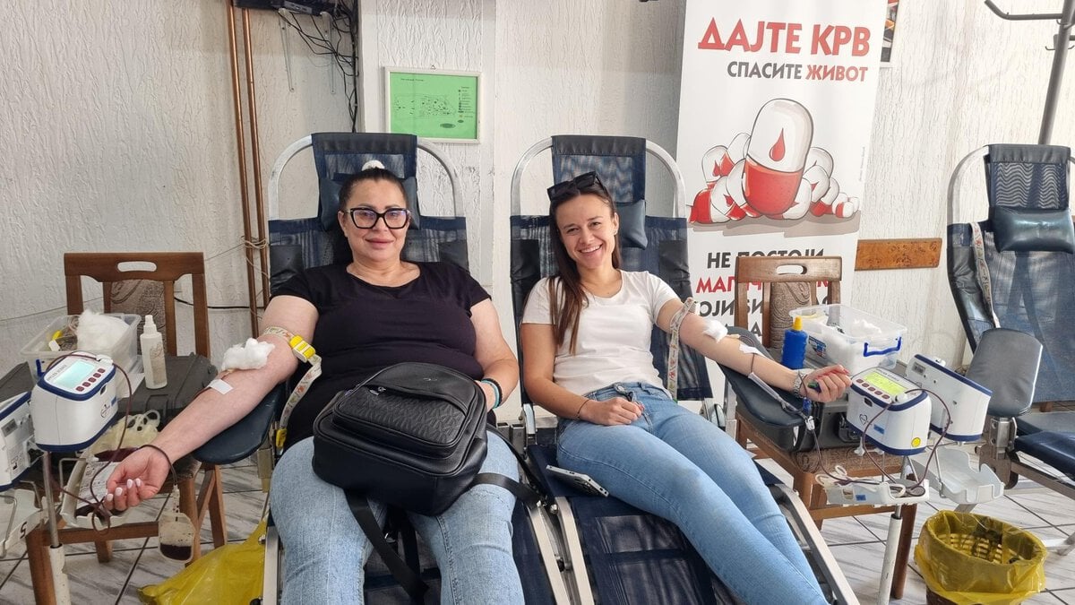 Prikupljeno 28 jedinica krvi, policajci podržali humanu misiju