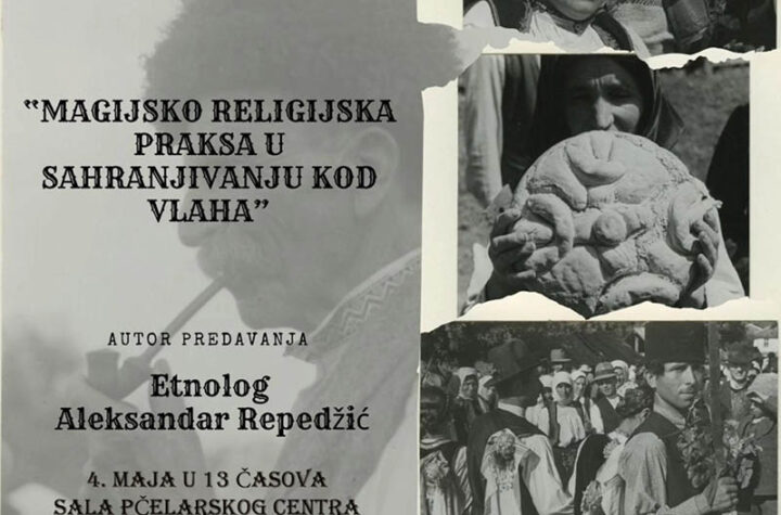 Predavanje o magijskoj religijskoj praksi u Sahranjivanju kod Vlaha.