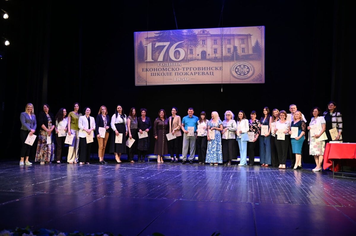 Ekonomsko-trgovinska škola u Požarevcu obeležila 176 godina postojanja