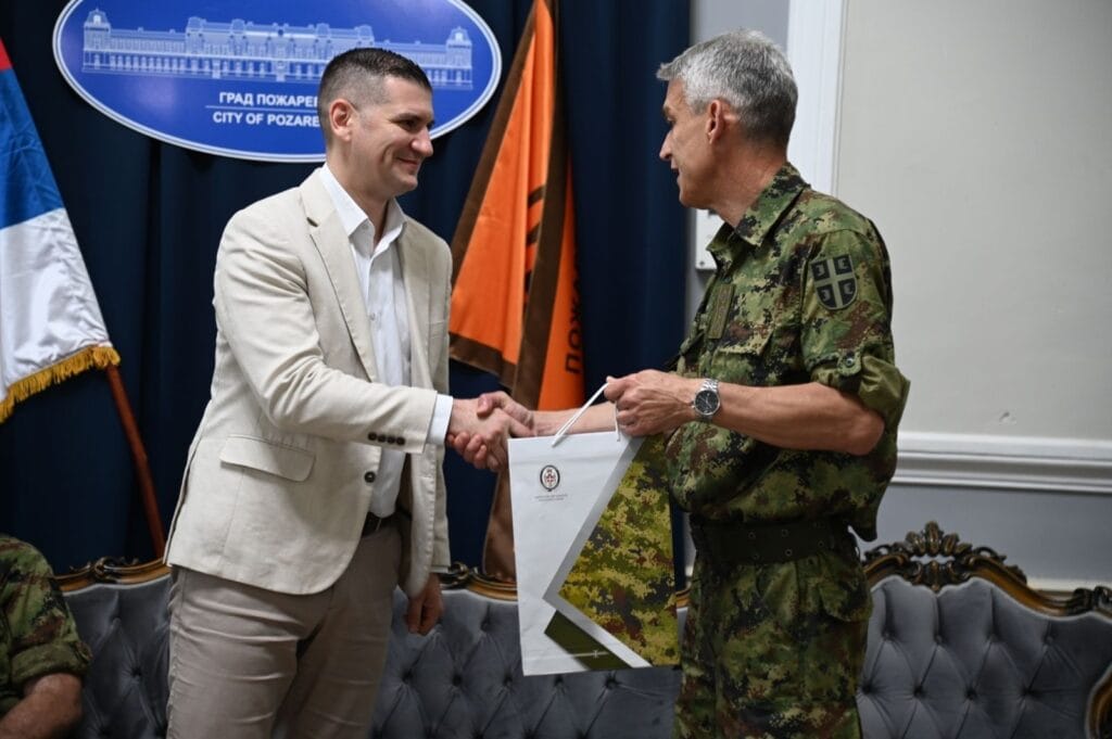Polaznici komandno-štabnog usavršavanja posetili Načelstvo u Požarevcu