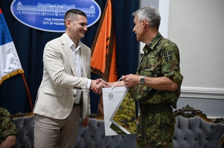 Polaznici komandno-štabnog usavršavanja posetili Načelstvo u Požarevcu