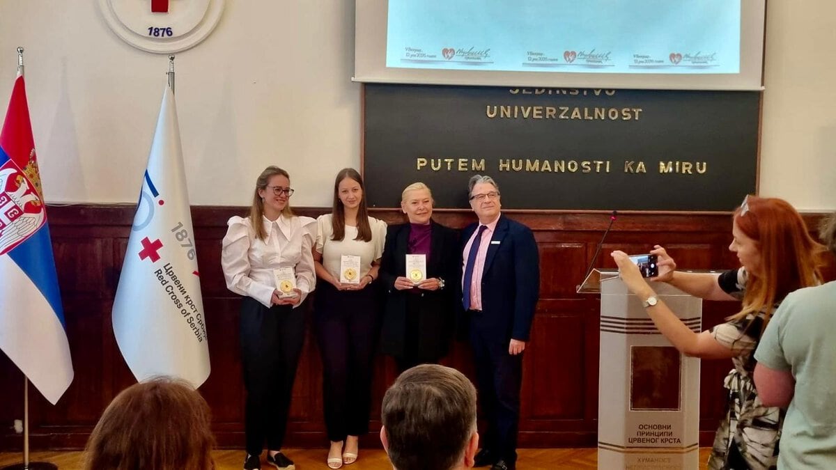 Požarevac ponovo među najhumanijima: Crvenom krstu uručeno visoko priznanje za dobrovoljno davalaštvo krvi