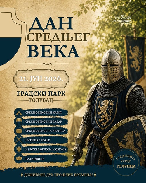 Dan srednjeg veka ponovo oživljava Golubac 21. juna