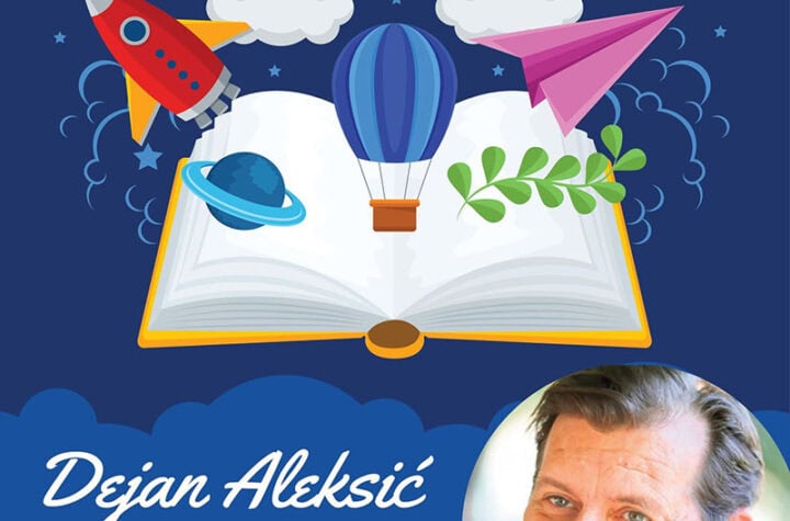 Dejan Aleksić vodi osnovce u svet mašte i priča