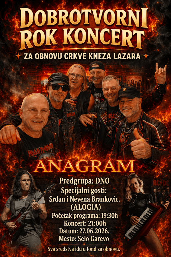 Humanitarni koncert garevo