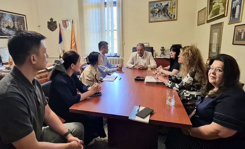 Delegacija Kineskog nacionalnog filmskog muzeja posetila Istorijski arhiv Požarevac