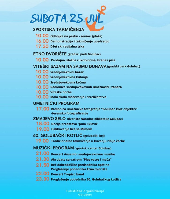 Počinje 18. Sajam Dunava: Četiri dana bogatog programa u Golupcu