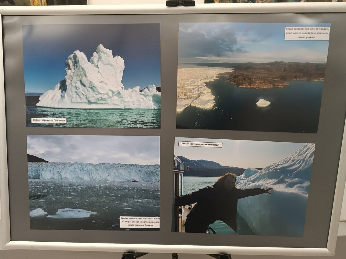 Viktor Lazić predstavio knjigu „Grenland“ i izložbu fotografija u Golupcu