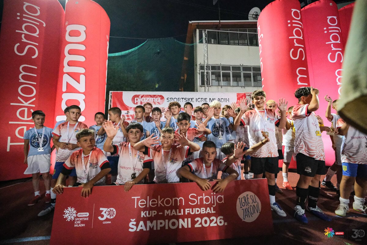 Požarevac domaćin velikog finala Plazma Sportskih igara mladih u malom fudbalu