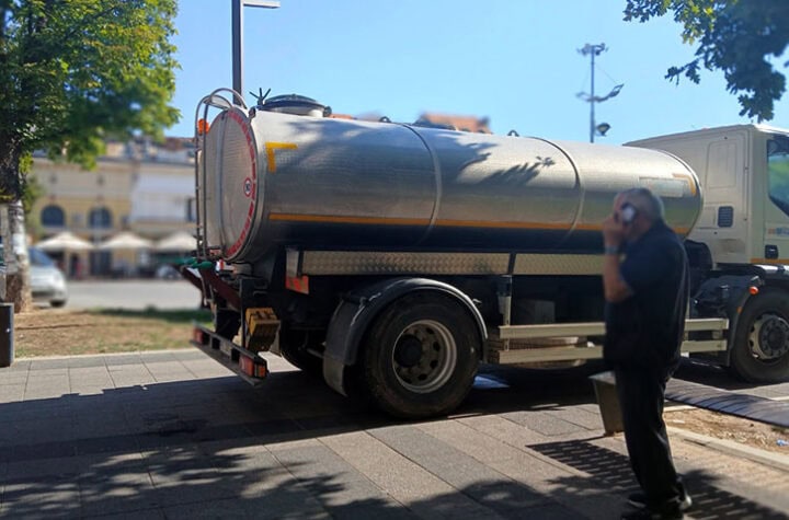 Cisterna sa vodom graski trg