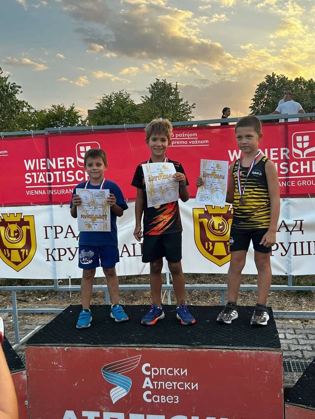 Munje sevale u Kruševcu – 5 medalja i novi rekordi