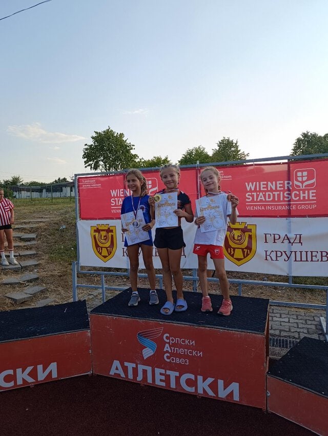 Munje sevale u Kruševcu – 5 medalja i novi rekordi