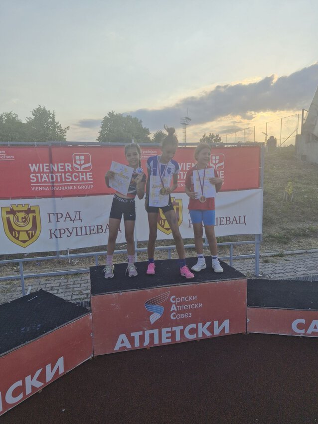 Munje sevale u Kruševcu – 5 medalja i novi rekordi