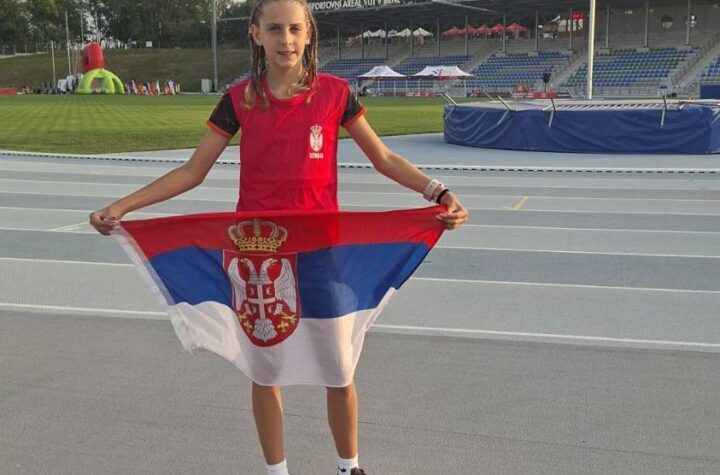 Anđela Matić na Evropskim dečjim atletskim igrama: Mlada Požarevljanka na velikoj evropskoj sceni